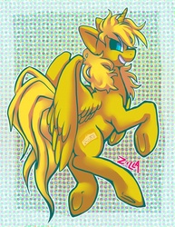 Size: 500x647 | Tagged: safe, artist:professionalnoob, oc, oc only, oc:ticket, alicorn, pony, alicorn oc, solo