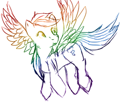 Size: 678x565 | Tagged: safe, artist:jyiukiuo7, rainbow dash, g4, rainbow