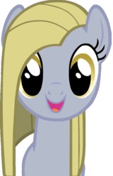 Size: 720x1122 | Tagged: safe, derpy hooves, pegasus, pony, g4, derpamena, female, mare, recolor, underp