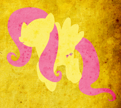 Size: 600x535 | Tagged: safe, artist:rin, fluttershy, g4, cutie mark, faceless ponies, no face