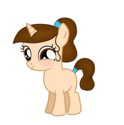 Size: 892x896 | Tagged: safe, artist:andreamelody, oc, oc only, oc:andrea, female, filly, simple background, solo, transparent background, vector