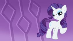 Size: 1192x670 | Tagged: safe, artist:maplesunrise, rarity, g4, solo, wallpaper