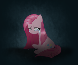 Size: 900x750 | Tagged: safe, artist:maplesunrise, pinkie pie, g4, crying, pinkamena diane pie, sad