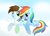 Size: 1057x755 | Tagged: safe, artist:maplesunrise, rainbow dash, oc, g4, cloud, cloudy