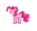 Size: 153x128 | Tagged: safe, artist:maplesunrise, pinkie pie, g4, female, party hard, solo