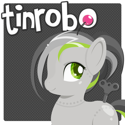 Size: 600x600 | Tagged: safe, artist:tinrobo, oc, oc only, robot, solo, tinrobo, vector