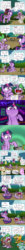 Size: 1151x11511 | Tagged: safe, artist:piggybank12, cheerilee, diamond tiara, discord, hugh jelly, jonagold, marmalade jalapeno popette, mayor mare, snails, snips, spike, twilight sparkle, alicorn, pony, g4, :i, apple family member, blushing, crossed hooves, derp, eyes closed, female, floppy ears, frown, laughing, mare, open mouth, peer pressure, pointing, prank, raised hoof, rope, rubber chicken, shocked, sick, sitting, smiling, teasing, tied up, toaster, touch, twilight sparkle (alicorn), unamused, wide eyes, yelling