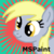 Size: 250x250 | Tagged: safe, derpy hooves, pegasus, pony, g4, female, mare, meta, ms paint, solo, spoilered image joke