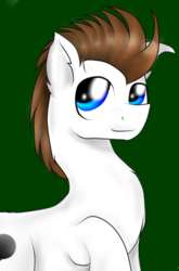 Size: 1128x1704 | Tagged: safe, artist:n0m1, oc, oc only, earth pony, pony, male, raised hoof, solo, stallion, white string