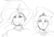 Size: 621x424 | Tagged: safe, artist:sunibee, princess celestia, princess luna, human, g4, humanized, monochrome