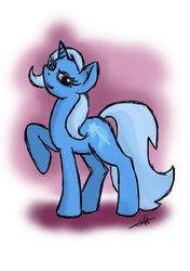 Size: 600x850 | Tagged: safe, artist:veilleurdechagrin, trixie, pony, unicorn, g4, female, mare, solo