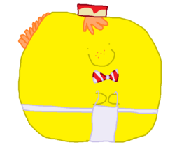Size: 597x527 | Tagged: safe, carrot cake, g4, 1000 hours in ms paint, blob, ms paint