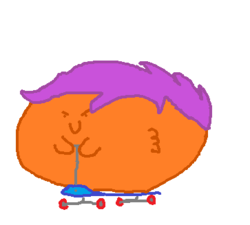 Size: 363x327 | Tagged: safe, scootaloo, g4, 1000 hours in ms paint, blob, ms paint, scooter