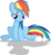 Size: 1538x1689 | Tagged: safe, artist:crosspone, artist:ponything, rainbow dash, g4, crying, simple background, transparent background, vector