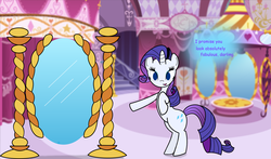 Size: 2142x1260 | Tagged: safe, artist:dbapplejack, rarity, g4, female, solo, vector