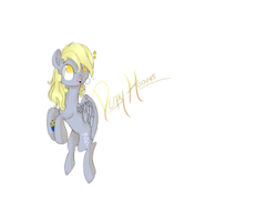 Size: 999x799 | Tagged: safe, artist:panda-bearxoxo, derpy hooves, pegasus, pony, g4, female, mare, muffin, solo