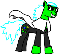 Size: 785x693 | Tagged: safe, danny phantom, nicolai technus, ponified