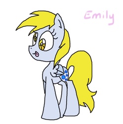 Size: 669x671 | Tagged: safe, artist:doctor-10th-whooves, derpy hooves, pegasus, pony, g4, female, mare, solo, tongue out