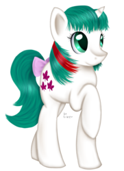 Size: 799x1106 | Tagged: safe, artist:lizzyrascal, gusty, pony, unicorn, g1, g4, female, g1 to g4, generation leap, mare, simple background, solo, transparent background