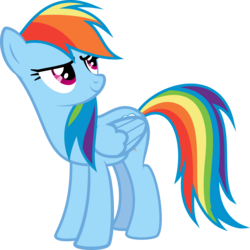 Size: 8283x8291 | Tagged: safe, artist:tryhardbrony, rainbow dash, g4, absurd resolution, simple background, transparent background, vector