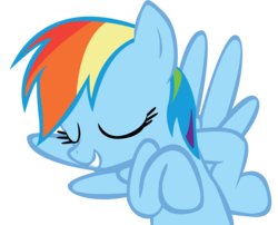 Size: 3500x2832 | Tagged: safe, artist:thelawn, rainbow dash, g4, simple background, transparent background, vector