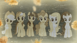 Size: 1920x1080 | Tagged: safe, applejack, fluttershy, pinkie pie, rainbow dash, rarity, twilight sparkle, g4, mane six, photo, wallpaper