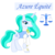 Size: 3300x3307 | Tagged: safe, artist:somashield, oc, oc only, oc:azure equite, pony, unicorn, clothes, cutie mark, horn, solo, tail