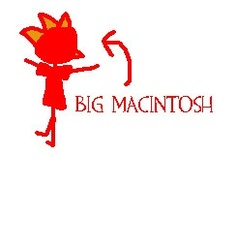 Size: 245x258 | Tagged: safe, artist:mlp-big-mac, big macintosh, human, g4, humanized, ms paint, stick figure, stylistic suck