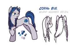 Size: 1000x618 | Tagged: safe, artist:inlucidreverie, oc, oc only, oc:coral eve, pony, unicorn, fallout equestria, fallout equestria: murky number seven, solo