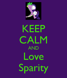 Size: 600x700 | Tagged: safe, rarity, spike, g4, keep calm and carry on, older, poster, ship:sparity, shipping