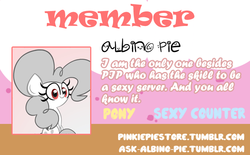 Size: 635x394 | Tagged: safe, oc, oc only, oc:albino pie, earth pony, pony, solo