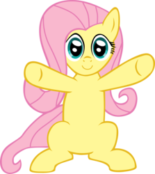 Size: 1783x2000 | Tagged: safe, artist:saturn_[z], fluttershy, pegasus, pony, g4, cute, female, hug, hug request, looking at you, mare, shyabetes, simple background, sitting, smiling, transparent background