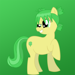 Size: 700x700 | Tagged: safe, artist:kazend, koiwai yotsuba, ponified, yotsuba