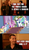 Size: 1111x1939 | Tagged: safe, edit, edited screencap, screencap, applejack, princess celestia, queen chrysalis, rainbow dash, rarity, shining armor, spike, a canterlot wedding, g4, christopher eccleston, comic, doctor who, fake cadance, jumper, ninth doctor, peacoat, screencap comic