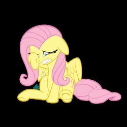 Size: 500x500 | Tagged: safe, fluttershy, ask spaiki, g4, crying