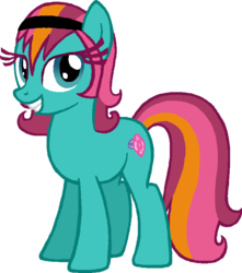 Size: 690x780 | Tagged: safe, artist:ah-darnit, earth pony, pony, agent xero, ponified, simple background, solo, the modifyers, transparent background, vector