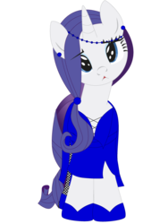 Size: 600x800 | Tagged: safe, artist:dekomaru, rarity, g4, alternate hairstyle, face