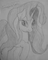 Size: 919x1158 | Tagged: safe, artist:zesandvich, nightmare rarity, g4, spoiler:comic, 30 minute art challenge