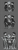 Size: 600x1674 | Tagged: safe, artist:egophiliac, princess luna, oc, oc:frolicsome meadowlark, oc:sunshine smiles (egophiliac), human, moonstuck, g4, age progression, cartographer's cap, female, gray background, grayscale, hat, height difference, humanized, humanized oc, line-up, male, monochrome, night guard, simple background, skinny, thin, trio, woona, younger