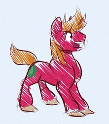 Size: 961x1088 | Tagged: safe, artist:sb, big macintosh, earth pony, pony, g4, male, solo, stallion