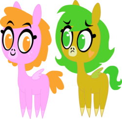 Size: 800x777 | Tagged: safe, artist:twitchy-tremor, butterbean, pretty pretty pegasus, simple background, sparkleface, teen titans go, transparent background, vector