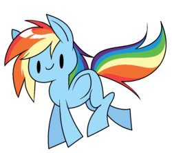 Size: 946x844 | Tagged: safe, artist:sauec, rainbow dash, pony, g4, female, happy, simple background, smiling, solo, transparent background