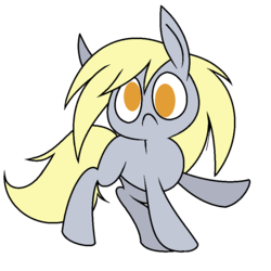 Size: 887x887 | Tagged: safe, artist:sauec, derpy hooves, pony, g4, confused, female, mare, simple background, solo, transparent background