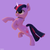 Size: 800x800 | Tagged: safe, artist:roadsleadme, twilight sparkle, g4, 3d, female, hoofy-kicks, standing