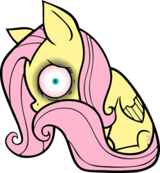 Size: 3293x3560 | Tagged: source needed, safe, artist:sithlord580, fluttershy, g4, fluttershed, hotdiggedydemon, simple background, transparent background, vector