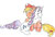 Size: 900x603 | Tagged: safe, artist:sperlingsmaedchen, applejack, rarity, g4, hug, ship:rarijack, shipping