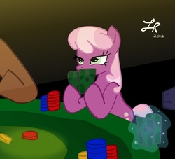 Size: 550x500 | Tagged: safe, artist:thedoctorwhooves, cheerilee, g4, card, gambling, poker
