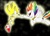 Size: 3510x2550 | Tagged: safe, artist:lightdegel, rainbow dash, g4, brofist, crossover, element of loyalty, hoofbump, male, sonic the hedgehog, sonic the hedgehog (series), super rainbow dash, super sonic