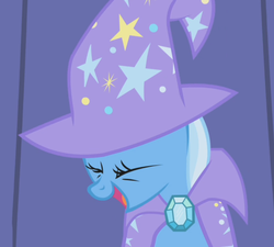 Size: 839x754 | Tagged: safe, screencap, trixie, boast busters, g4, my little pony: friendship is magic, cropped