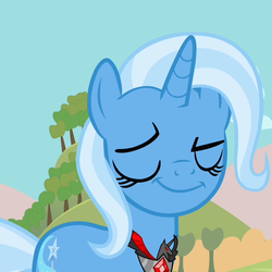 Size: 720x720 | Tagged: safe, trixie, g4, magic duel, my little pony: friendship is magic, smug